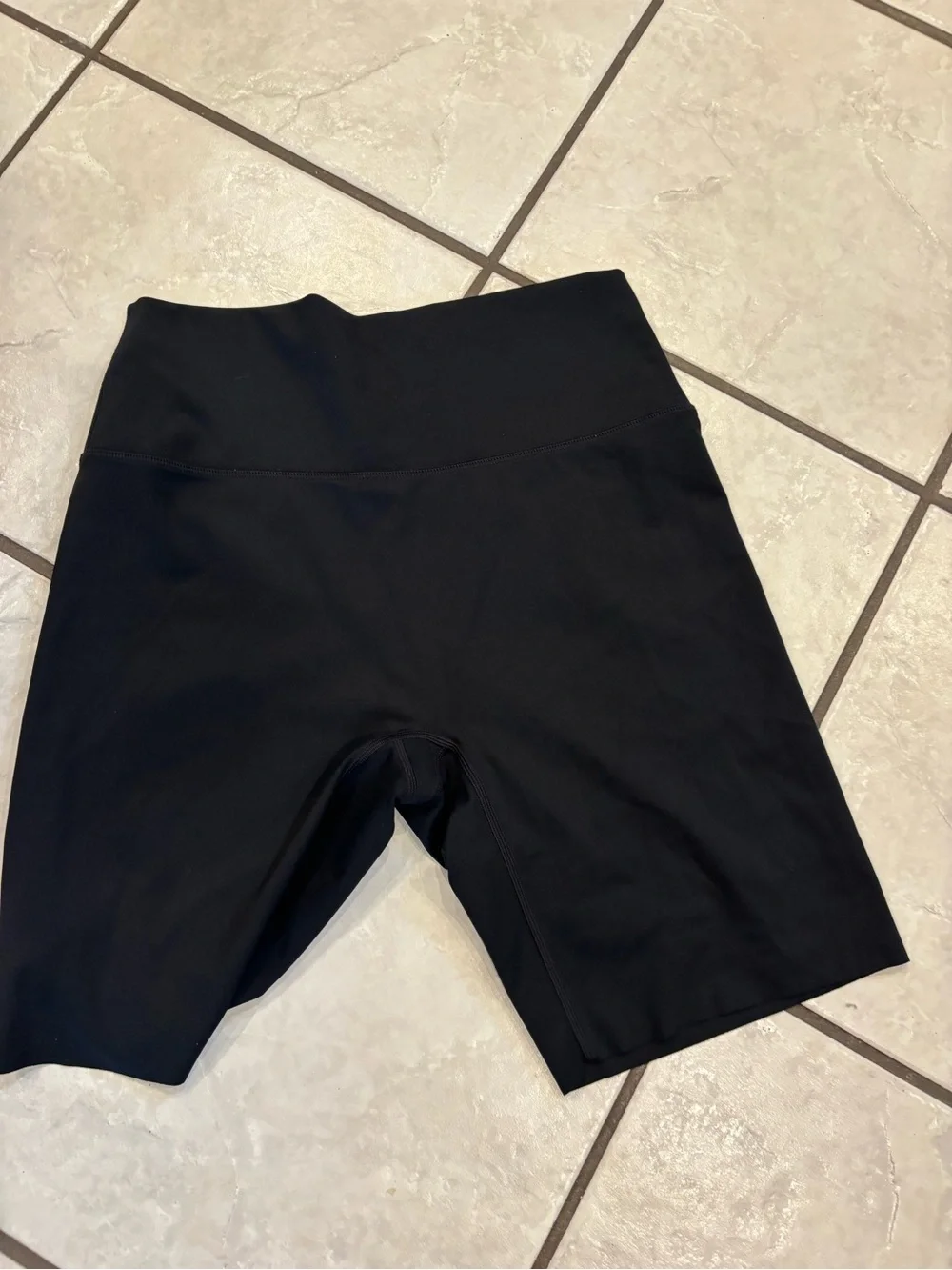 aerie Black High-Rise seamless Bike Shorts NWOT